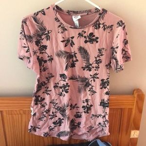 Pink Urban Planet Hawaiian Shirt short sleeve.